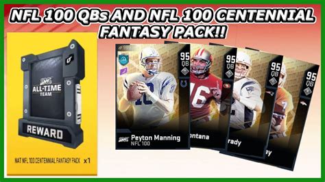 Do This NOW For A Free 94 95 OVR Player Madden 20 NFL 100 QBs YouTube