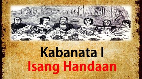 Noli Me Tangere Kabanata Isang Handaan Noli Me Tangere L Off