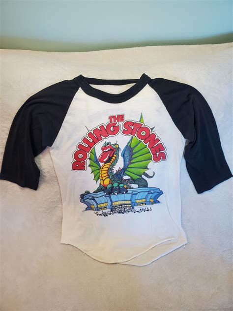 The Knits Vintage Rolling Stones Tour Live Sold Out Raglan Shirt