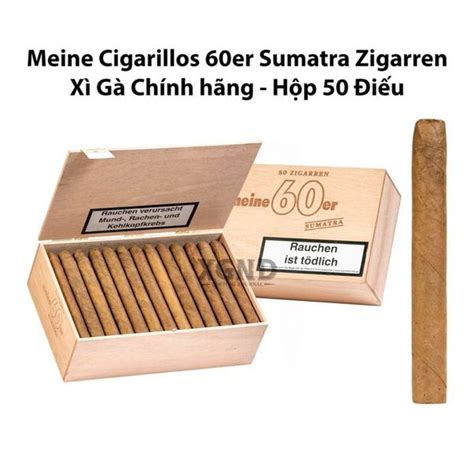 Cigar Meine Cigarillos 60er Sumatra Zigarren Xì Gà Chính Hãng