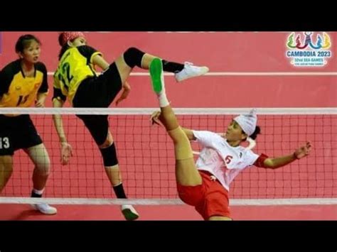 Woman Quadrant Indonesia Vs Fhilipina Sea Games Sepak