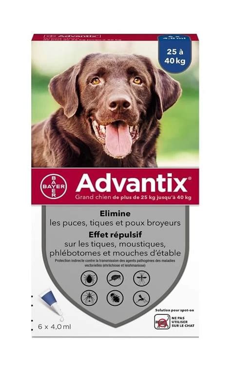 Offres Tendances Et Conomiques Sur Les Advantix Grand Chien