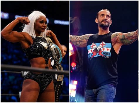 Cm Punk Jade Cargill Comment On Their Creative Control In Aew