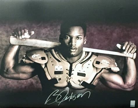 Bo Jackson Signed Framed Bo Knows 16x20 Bojax Holo Coa Nike Raiders