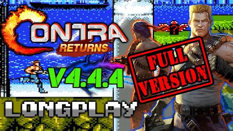 CONTRA RETURNS FULL GAME V4 4 4 PC FANGAME LONGPLAY YouTube