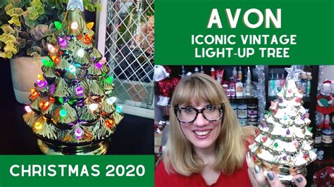 Avon Iconic Vintage Light Up Tree Christmas 2020 Youtube