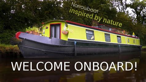 Welcome Onboard My NARROWBOAT HOME Inspired By Nature 01 YouTube