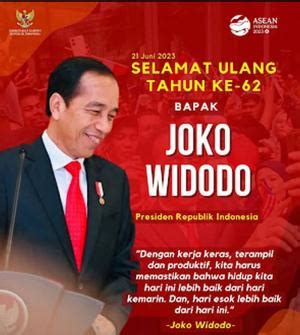 Presiden Jokowi Ulang Tahun Ke Ini Doa Terbaik Untuk Pemimpin