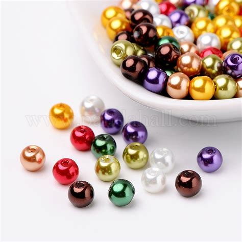 Wholesale Luster Pearlized Glass Pearl Beads