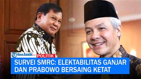 Survei SMRC Elektabilitas Ganjar Dan Prabowo Bersaing Ketat YouTube