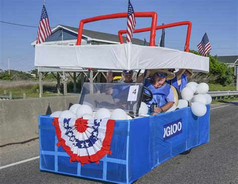 Hatteras Village Celebrates The 4th In Patriotic Style With Annual Golf Cart Parade Island