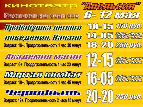 Кинотеатр Апельсин | ВКонтакте