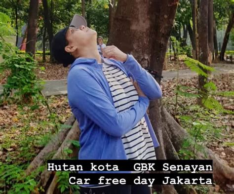 Intip Keseruan Sri Mulyani Nikmati Akhir Pekan Di Hutan Kota Gbk