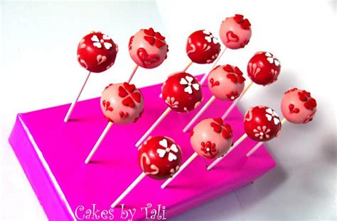 Valentine S Day Cake Pops Decorated Cake By Tali CakesDecor