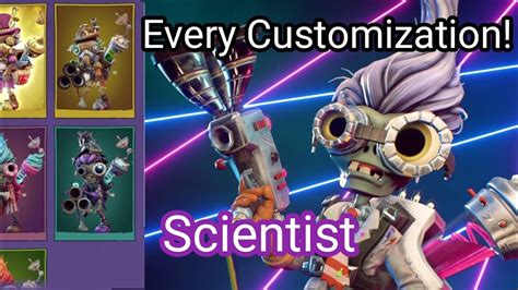 Every Scientist Customization In Bfn Youtube