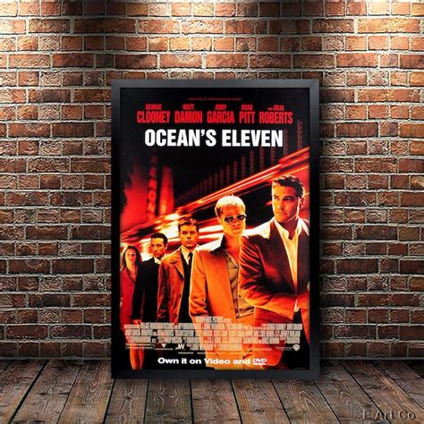 Oceans 11 Poster - Etsy