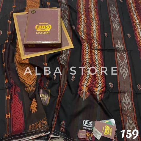 Jual Sarung Bhs Excellent Jaquard Songket Gold Original Bhs Excellent