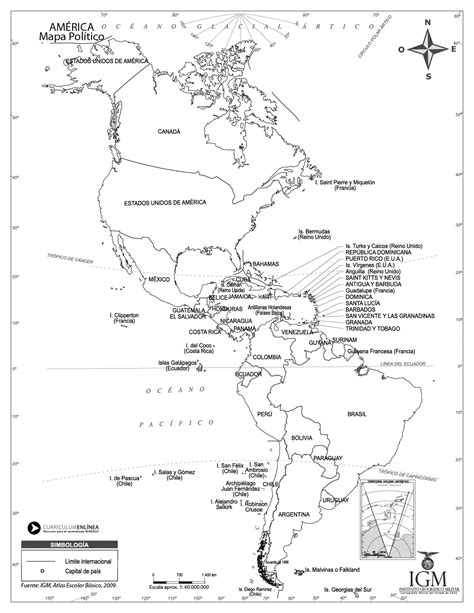 Mapa De America Con Division Politica Y Nombres Ragazza Sexiz Pix