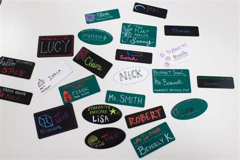 Chalkboard Namebadges 1 Of 1 2 NapNameplates