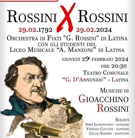 Teatro G DAnnunzio Rossini X Rossini Il Concerto DellOrchestra