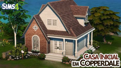 Casa Inicial Em Cooperdale Jogo Base The Sims 4 Speed Build