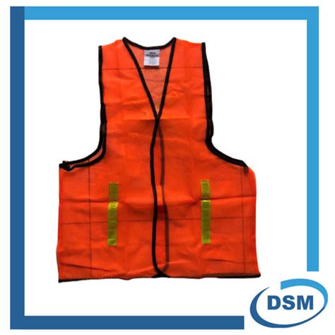 Jual Rompi Jaring Orange Rompi Kerja Proyek Eco Scoth X Safety Vest