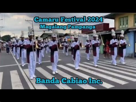 Camaru Festival Marching Band Parade Magalang Pampanga Banda