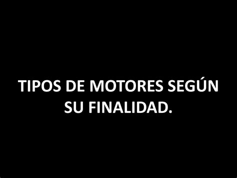 Tipos De Motores Ppt