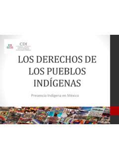 LOS DERECHOS DE LOS PUEBLOS INDÍGENAS Gob los derechos de los