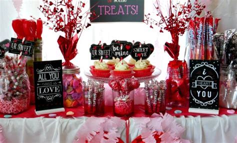 Valentines Day Candy Buffet And Free Candy Bar Printable