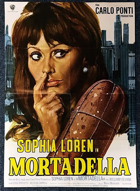 Mortadella 1971 Sophia Loren Lady Liberty Carlo Ponti