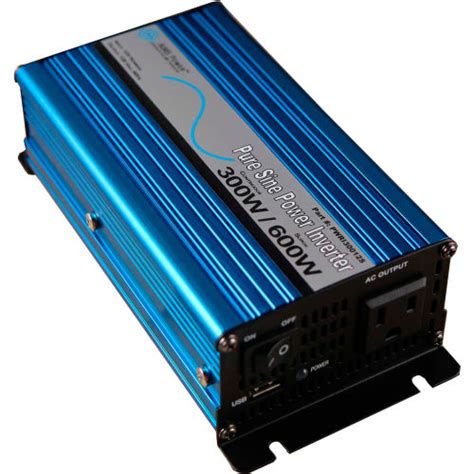 AIMS Power 300 Watt 24 Volt Pure Sine Inverter PWRI30024S