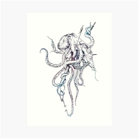 Kraken Art Prints | Redbubble