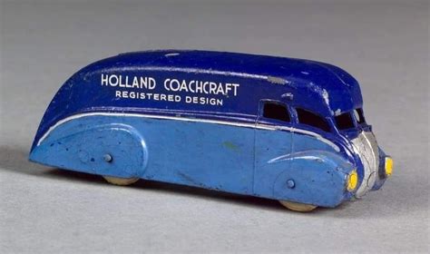 Gorgeous Art Deco Streamline Vans Made At Holland Coachcraft Of Govan Glasgow Flashbak Toy