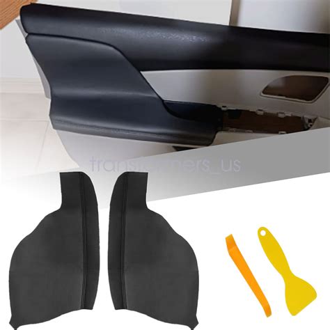 2pcs Door Armrest Replacement Cover Leather For Honda Odyssey 2011 2017