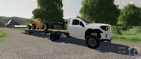 2020 Gmc 3500hd Flatbed V1 0 Fs19 Mod Fs25 Mods Fs22 Mods