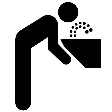 I Drinking Fountain Vector SVG Icon SVG Repo