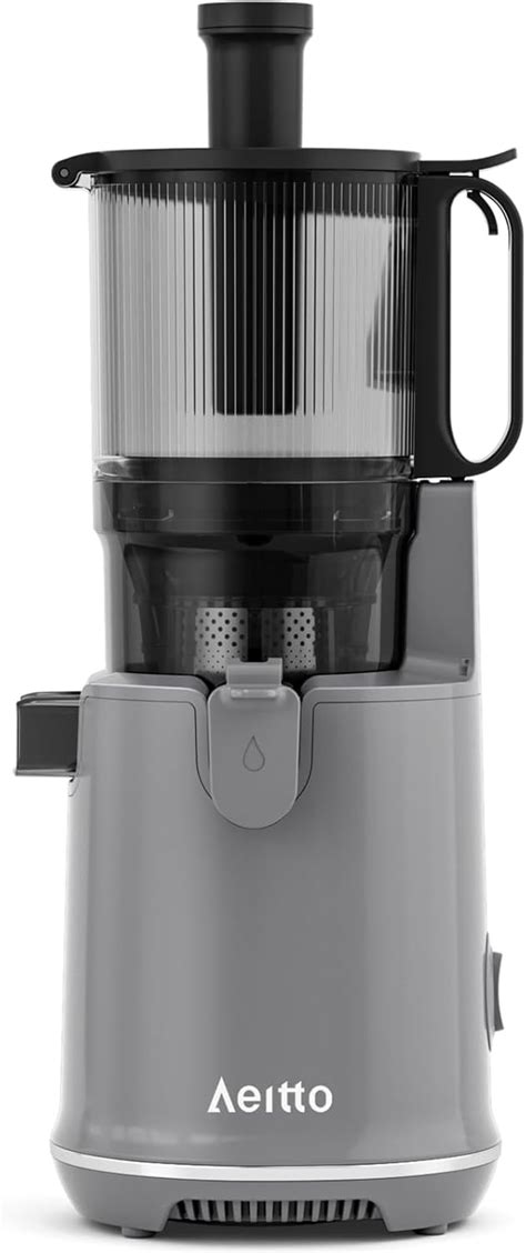 Amazon Aeitto Cold Press Juicer With 5 3 Wide Mouth 250W Whole