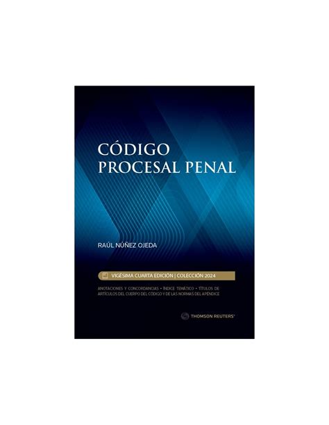 Codigo Procesal Penal Reformado Orly Tracie