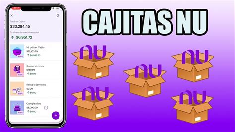 M Ltiples Cajitas De Nu Para Apartados De Ahorro E Inversi N Youtube