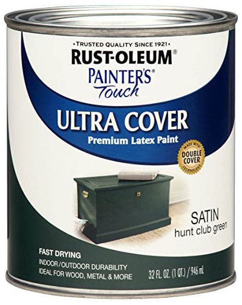 Rust Oleum Painter S Touch Latex Paint Quart Satin Hunt Club