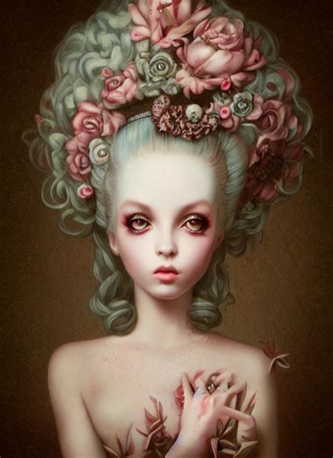 Krea Ai Pop Surrealism Lowbrow Art Realistic Cute Marie