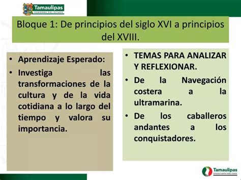 Ppt Bloque 1 De Principios Del Siglo Xvi A Principios Del Xviii Powerpoint Presentation Id