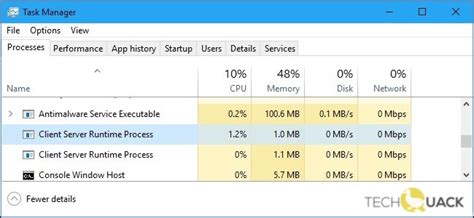 How To Resolve High Cpu And Memory Usage By Csrss Exe In Windows