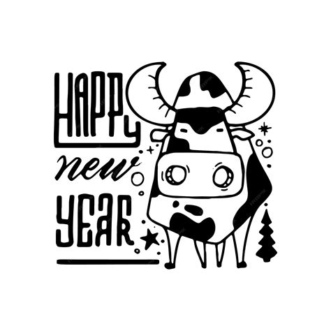 Premium Vector Happy New Year Poster