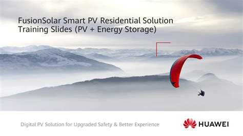 FusionSolar Smart PV Residential Solution Training Slides PV Energy