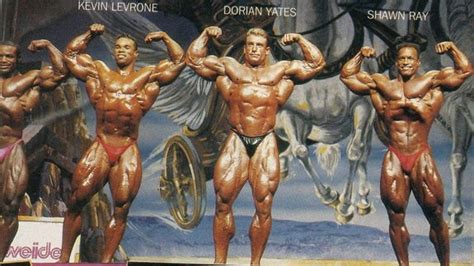 Kevin Levrone Dorian Yates Shawn Ray At Mr Olympia