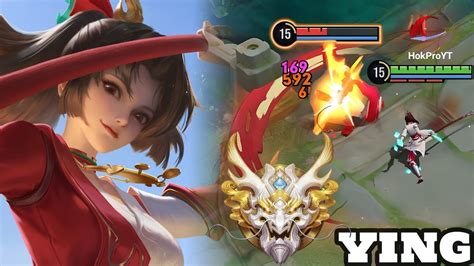 Honor Of Kings Ying Gameplay Rank Grandmaster Youtube