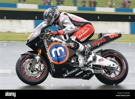 Kurtis Roberts Usa At The 2007 Nickel And Dime British Motorcycle Grand