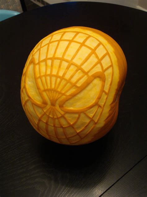 Amazing Spiderman Pumpkin 2012